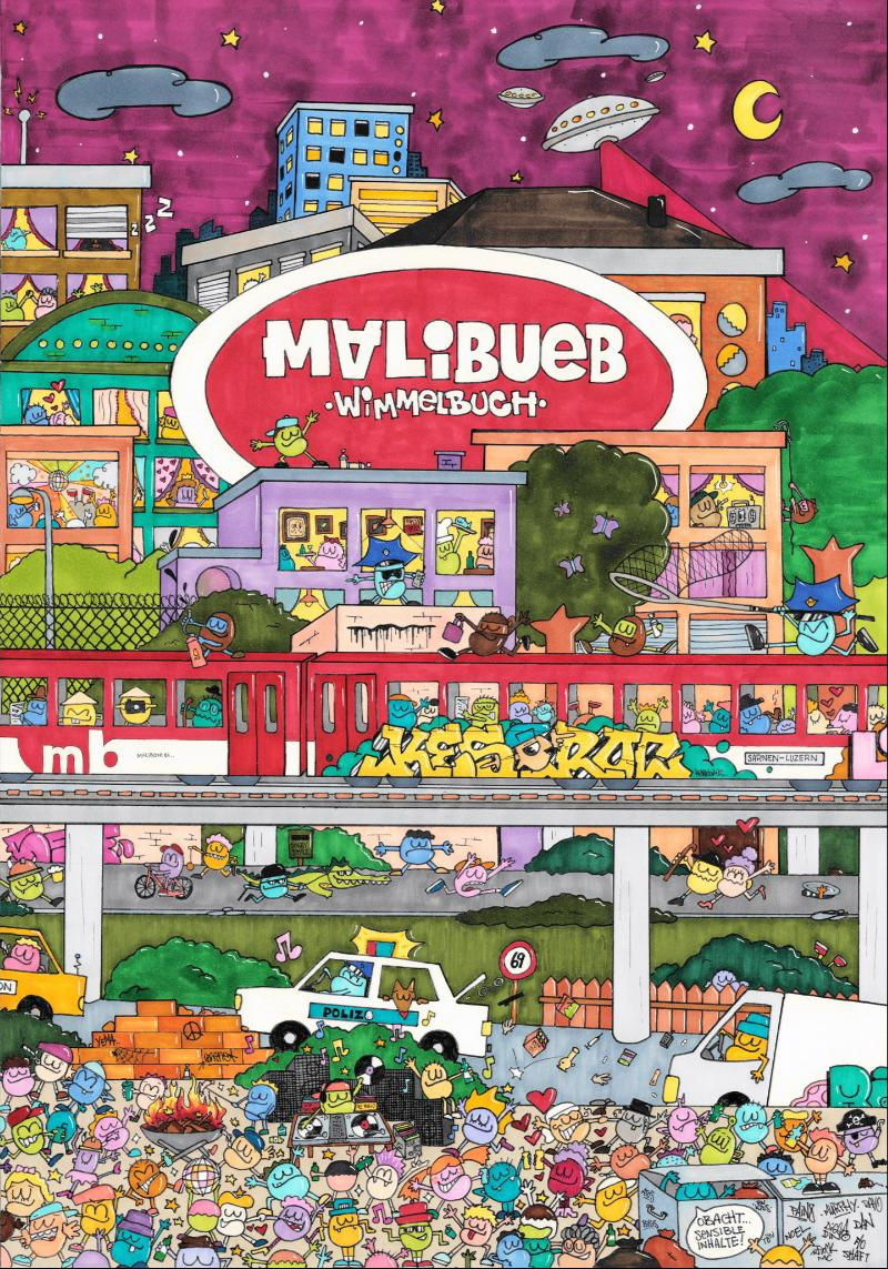 Malibueb Wimmelbuech