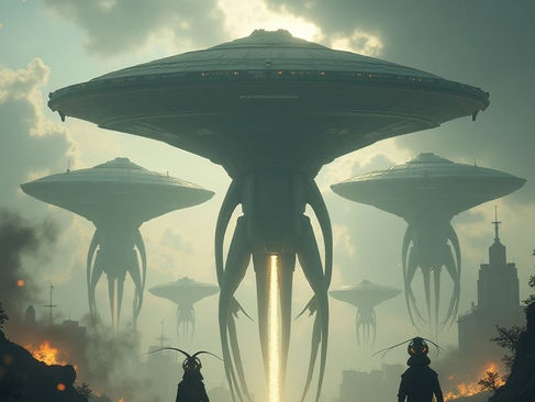 Documentos Desclassificados Revelam Pesquisas Secretas Sobre Possíveis Invasões Alienígenas.