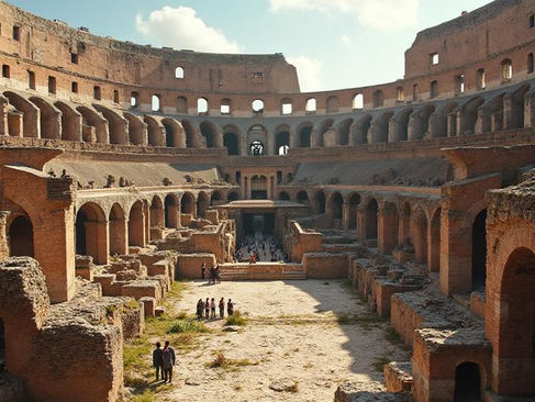 Mistério Revelado: Túnel VIP Secreto do Coliseu de Roma é Finalmente Aberto ao Público.