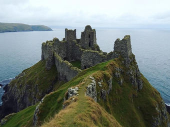 Castelo de Dunskey: A Fortaleza Escocesa Assombrada à Venda por Apenas US$ 120 Mil.