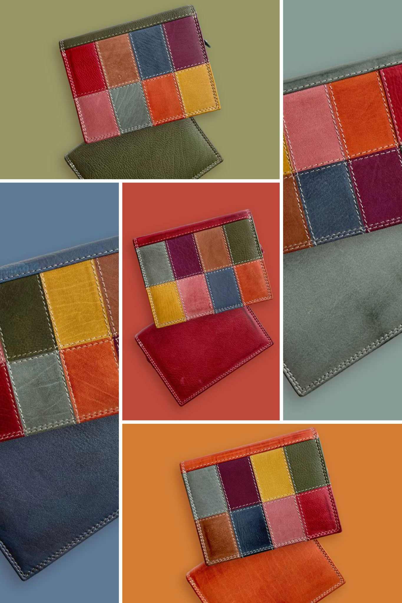 2 Portafogli P167 - Vera Pelle di Qualità - RFID