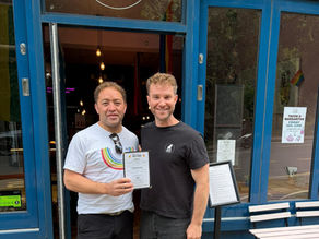 It was lovely to visit Bare brew in Wanstead last month. We’re lucky to have so many fantastic local businesses in Leyton and Wanstead - be sure to pay them a visit this summer.