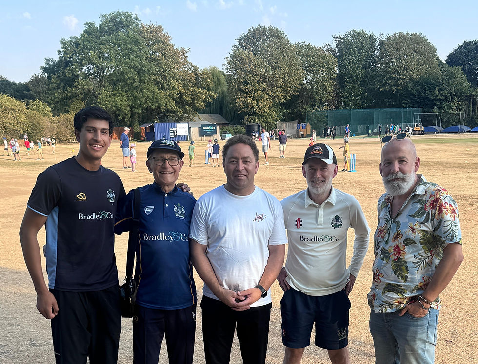 I had a great summer’s evening recently visiting Wanstead Cricket Club to learn about their community initiatives and the opportunities for young people to get involved.