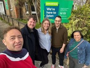 Inspired by the incredible work of the Waltham Forest branch on Lea Bridge Road - I’m running the London Marathon for Samaritans!