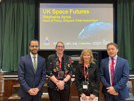 Awesome to join representatives from Space UK at Leytonstone School to talk to year 9 students about the breadth of careers available in the UK space sector – both here in London and not far away in the southeast. 