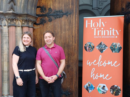 Lovely to spend some time at Holy Trinity Church in South Woodford with Rev Abi Todd! Faith spaces like this are cornerstones of community life, and it was great to hear more about their ongoing work and engagement with local residents.