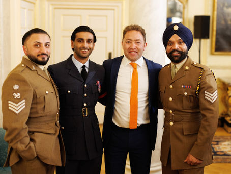 This week I attended the Vaisakhi celebration at No.10. The event recognised the tremendous contribution Sikh communities make across the UK. Awesome to meet so many incredible people, including fellow service personnel! 
