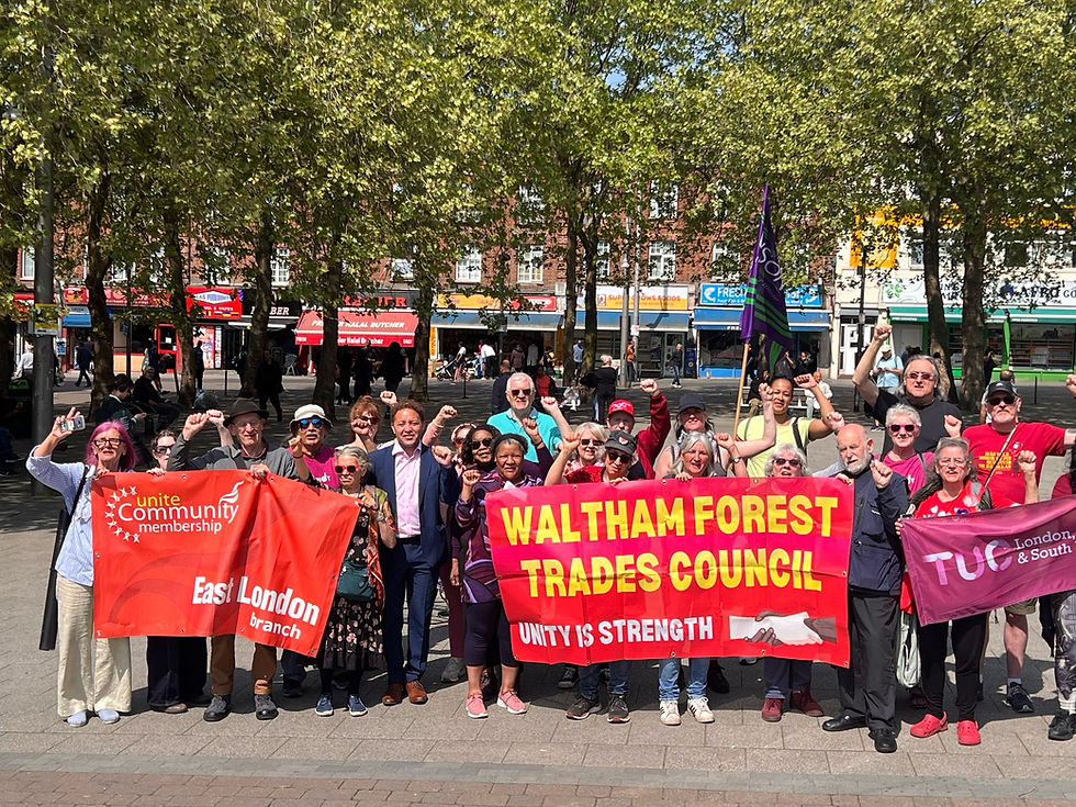 It was good to mark Workers’ Memorial Day with trade unions and constituents in Waltham Forest today. We paid tribute to those who have tragically lost their lives whilst simply going to work, both in Leyton and Wanstead and throughout our country.  
