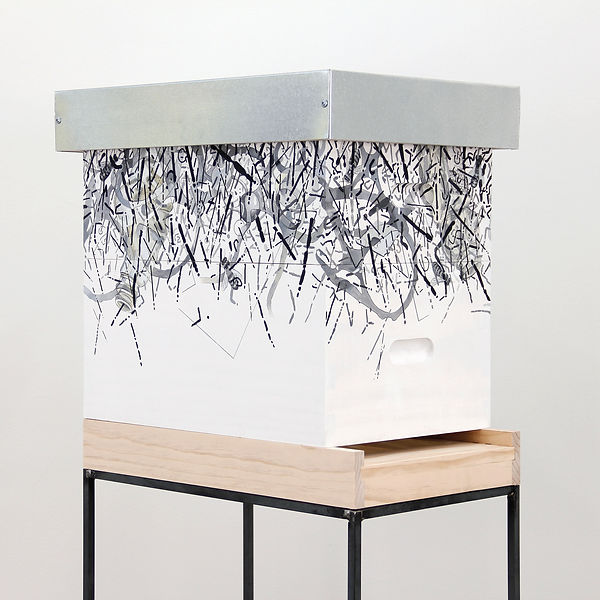Finished art for A collaborative exhibit, “Joseph Zito – Plus Ten” Lennon & Weinberg Gallery, NYC