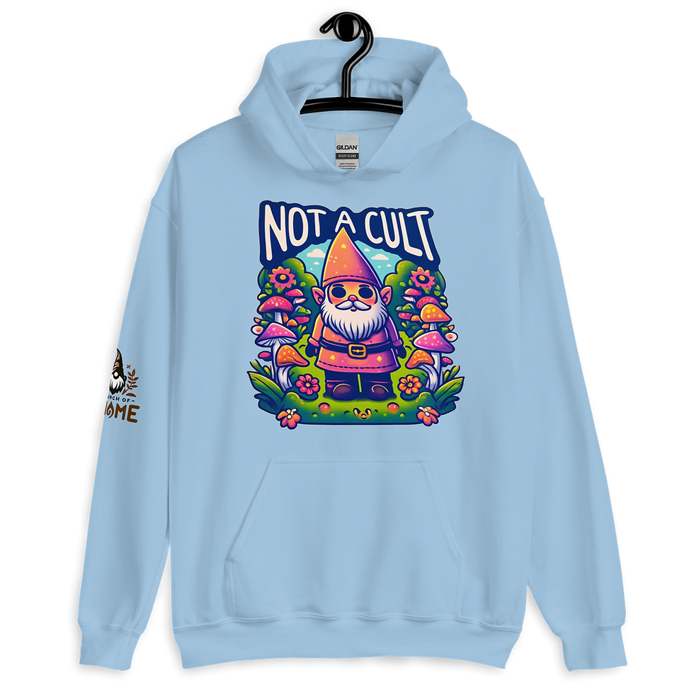 Thumbnail: Not a Cult Gnome Hoodie 1