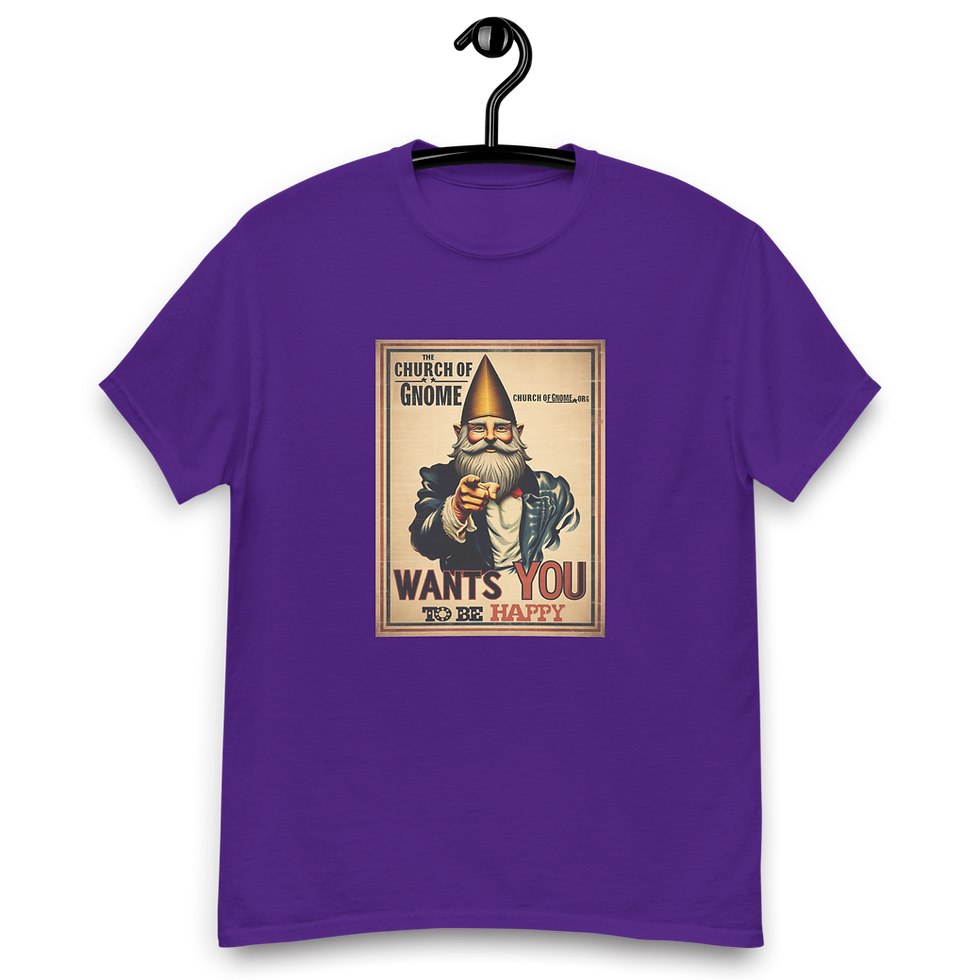 Thumbnail: Church of Gnome Wants You T-shirt