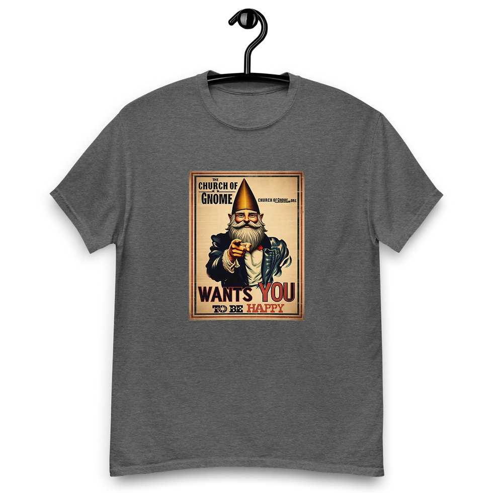 Thumbnail: Church of Gnome Wants You T-shirt