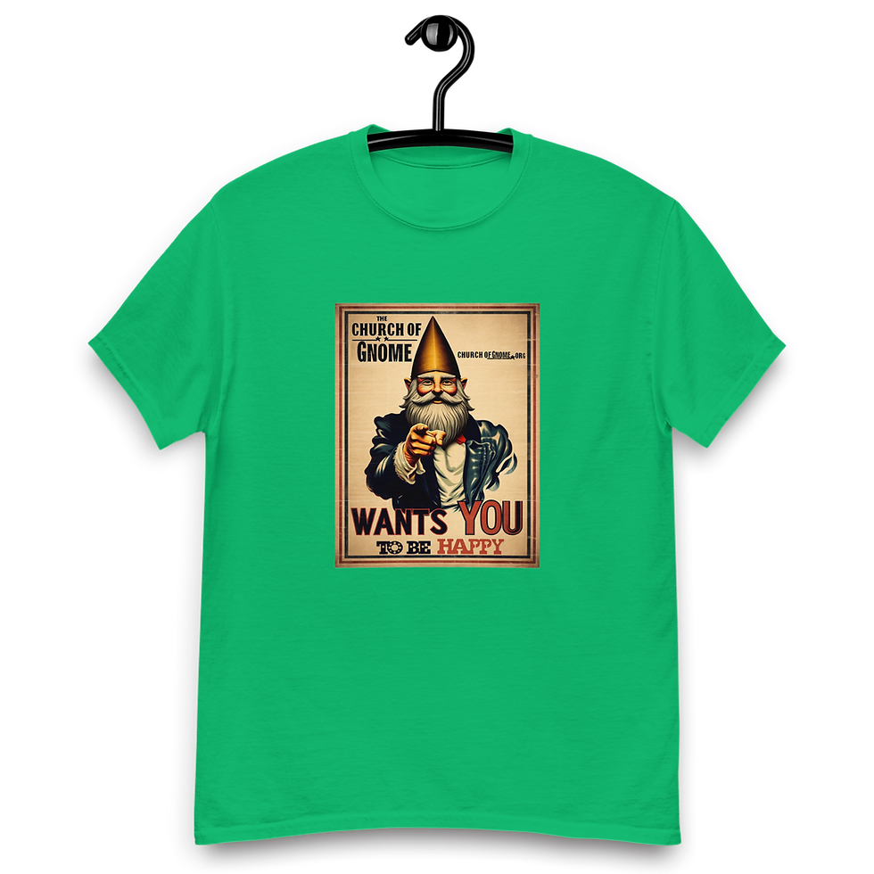 Thumbnail: Church of Gnome Wants You T-shirt