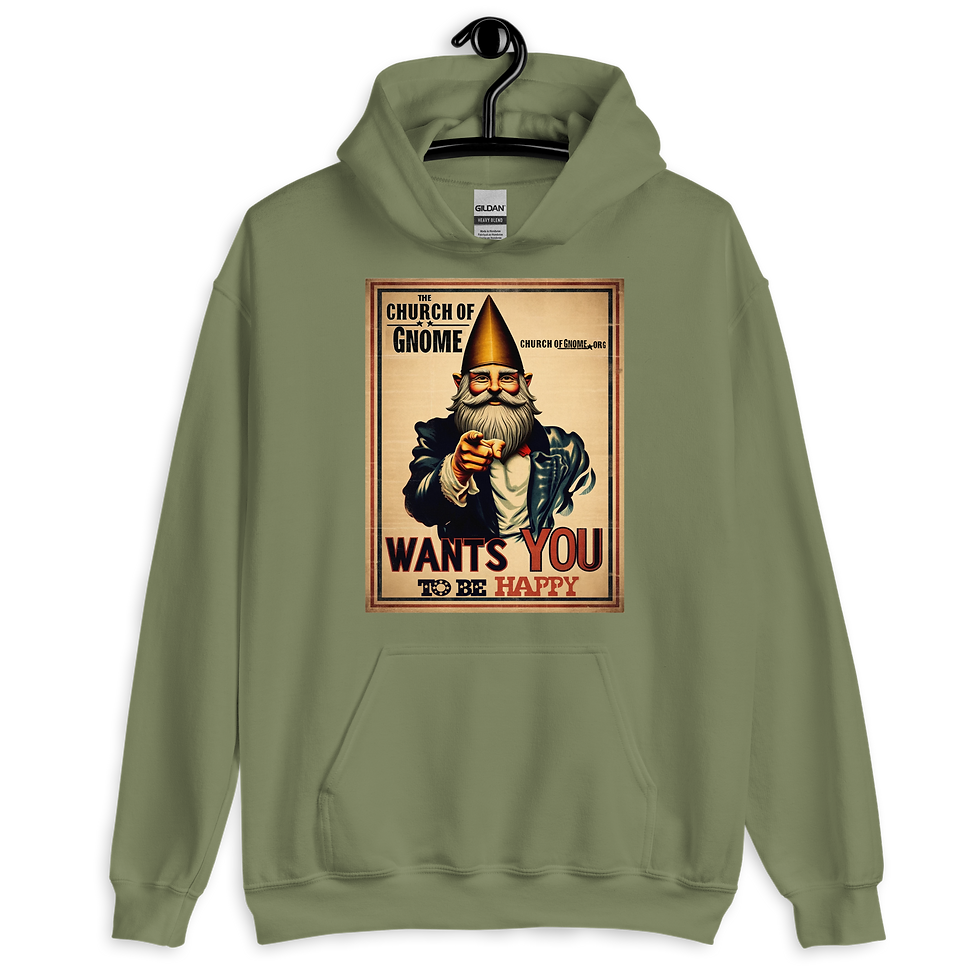 Thumbnail: Church of Gnome Wants You Hoodie