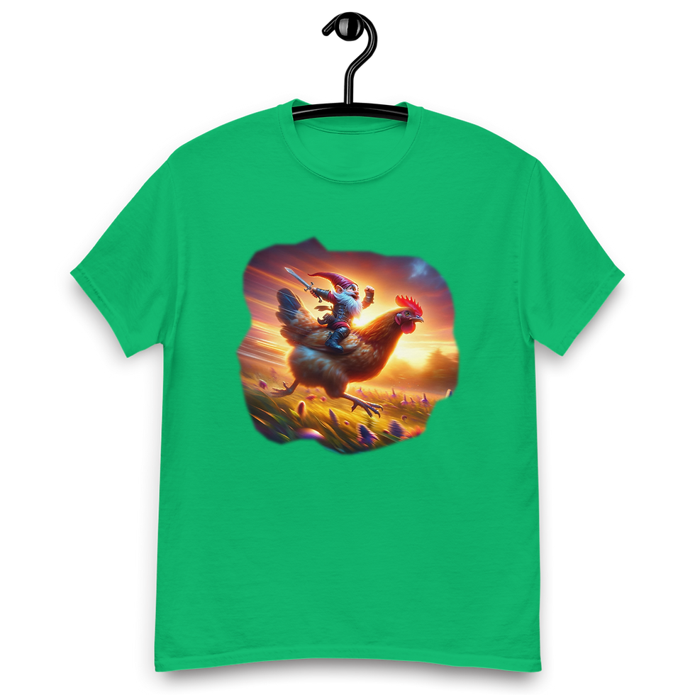 Thumbnail: Chicken Rider Gnome T-Shirt