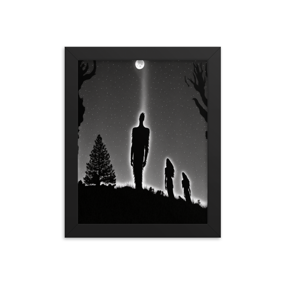 California Dark Watchers Framed Print