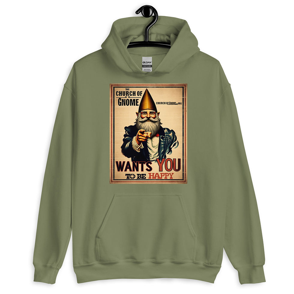 Thumbnail: Church of Gnome Wants You Hoodie