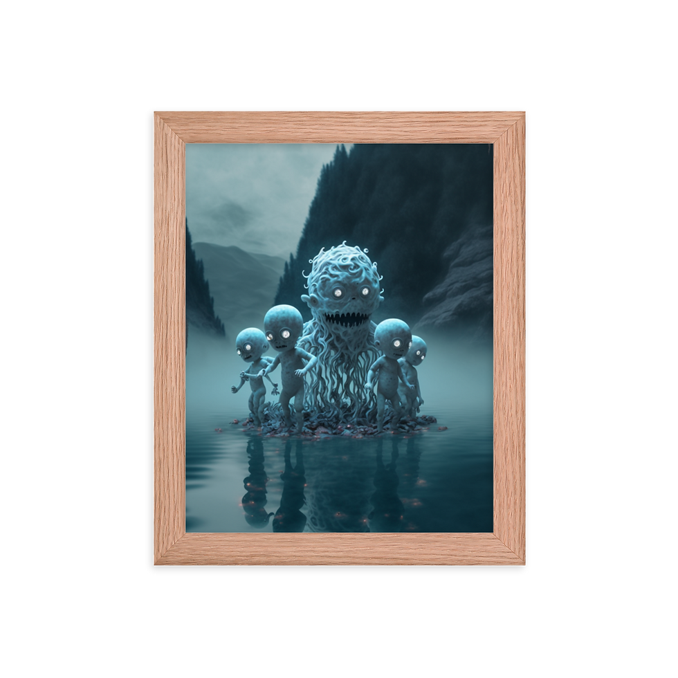 Thumbnail: Nevada: The Water Babies of Pyramid Lake Framed Print