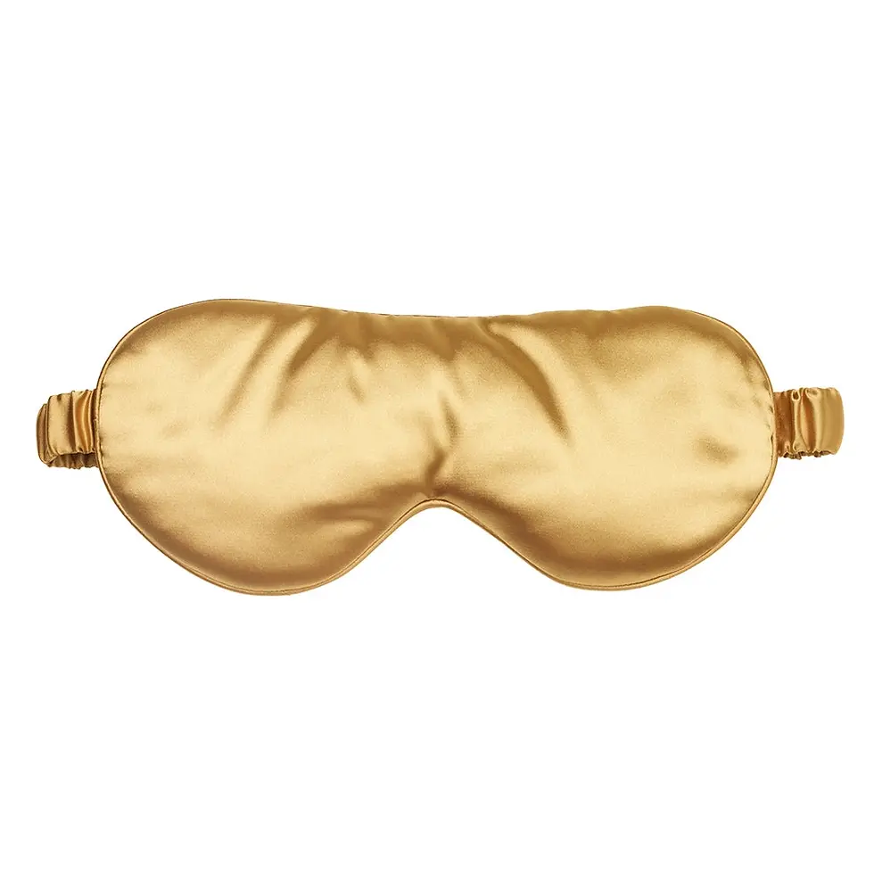 Thumbnail: Dream Silk Sleep Mask - Gold3
