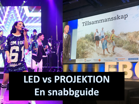 LED vs Projektion