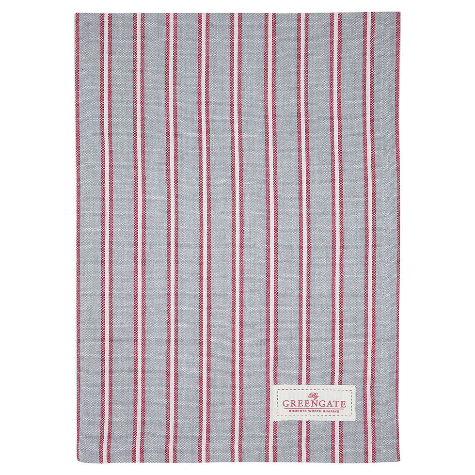 Geschirrtuch Riley pale grey - Tea Towel