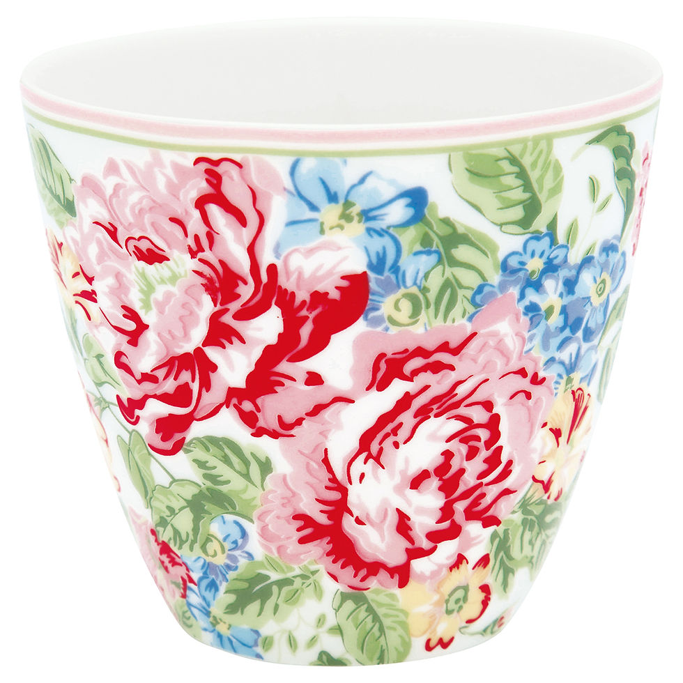 Latte Cup Emmaline white