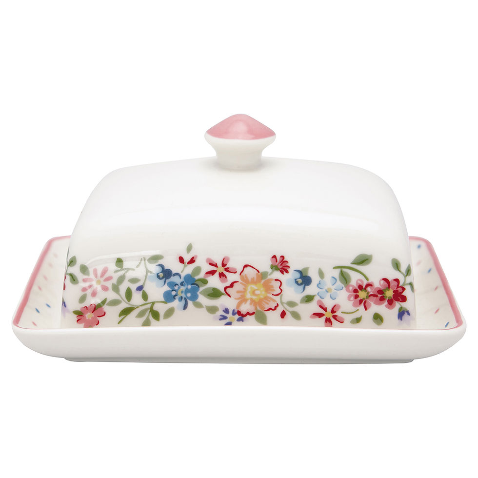 Butter Box Square Belle white