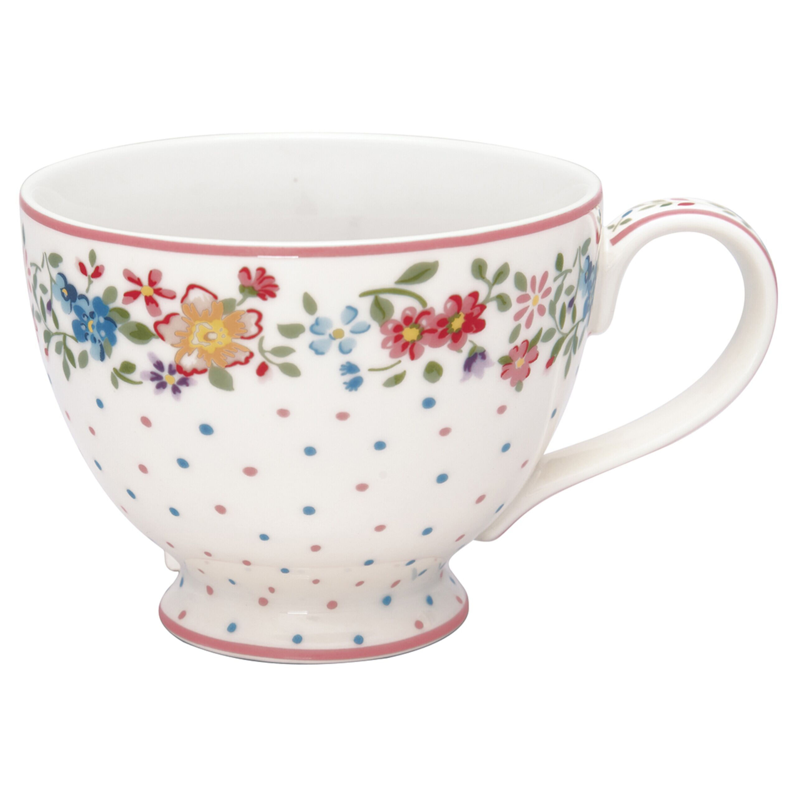 Tea Cup Belle white