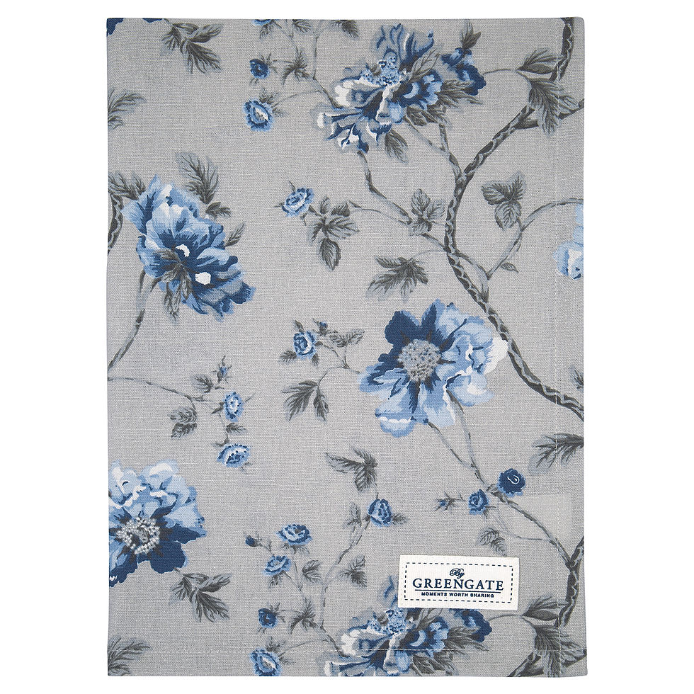 Geschirrtuch Charlotte grey - Tea Towel