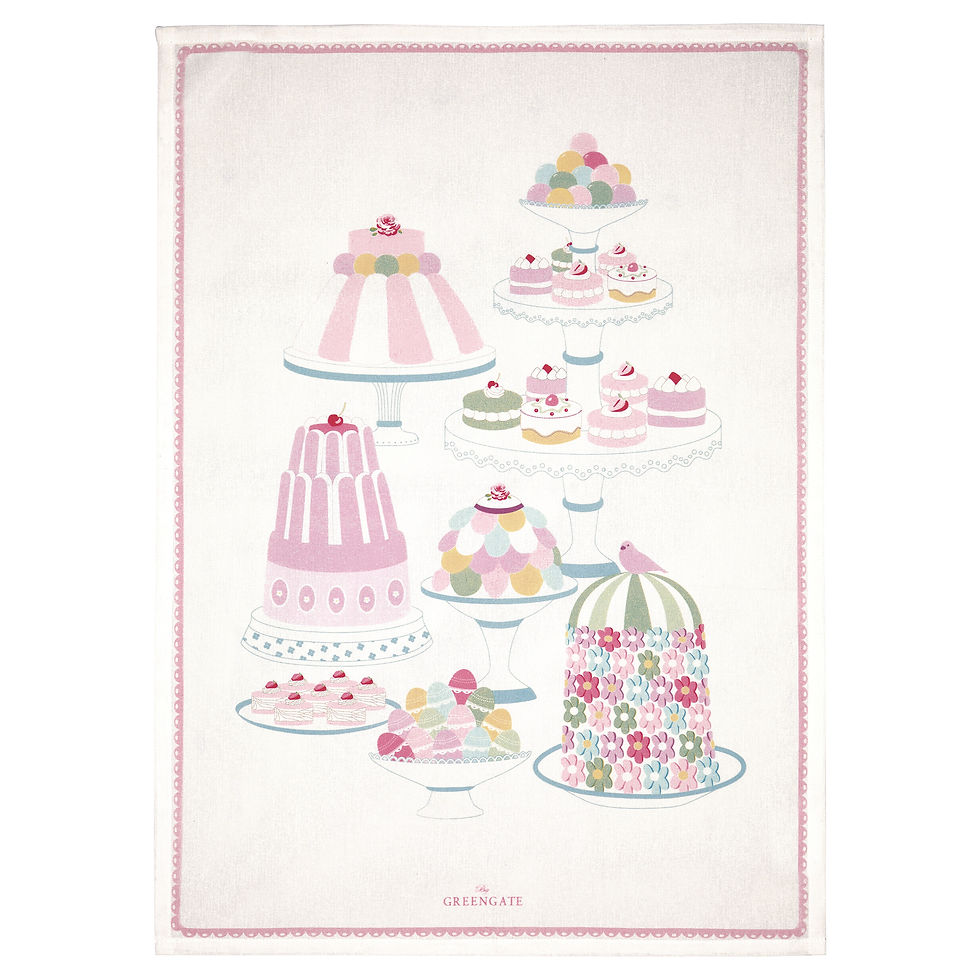 Geschirrtuch Tenna white piece printed - Tea towel