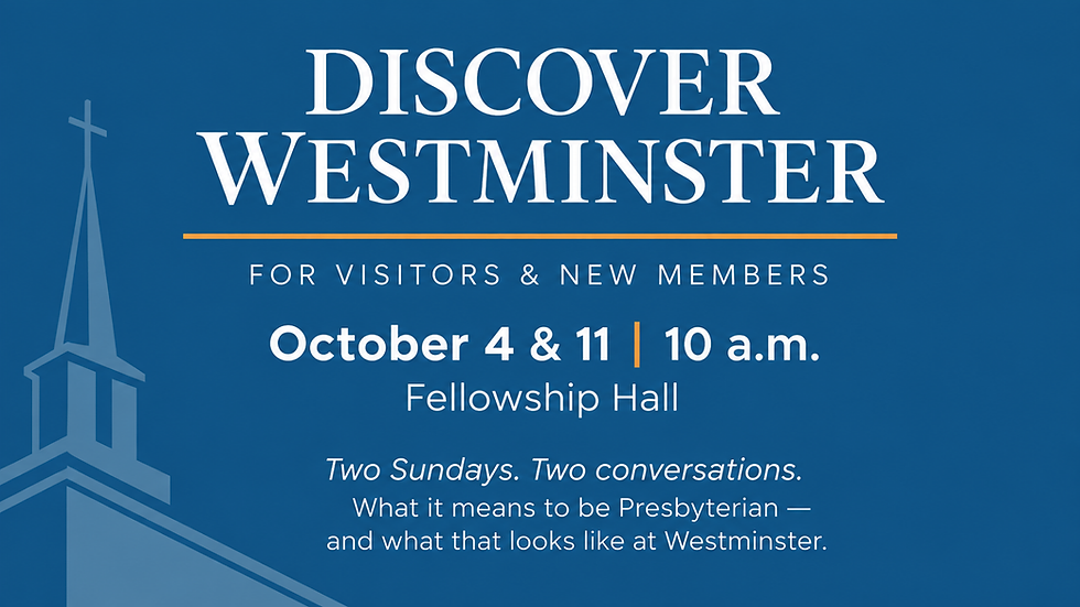 Discover Westminster