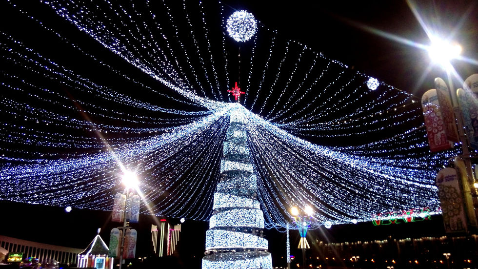 Мой новогодний Минск