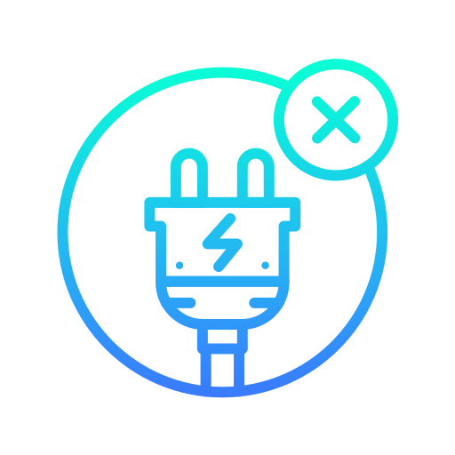 requires no power icon