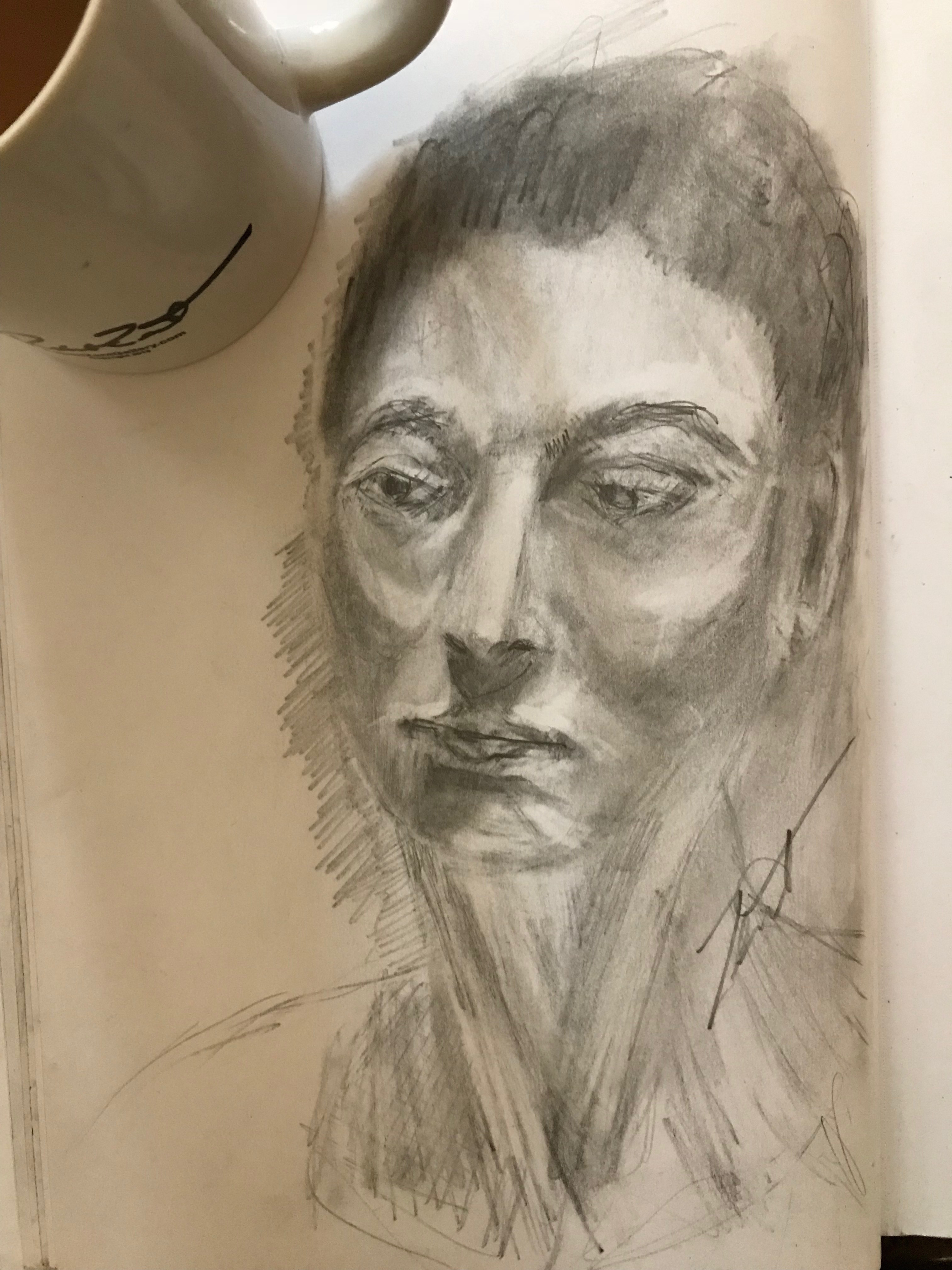 Coffee and Sketch: The Neighbor