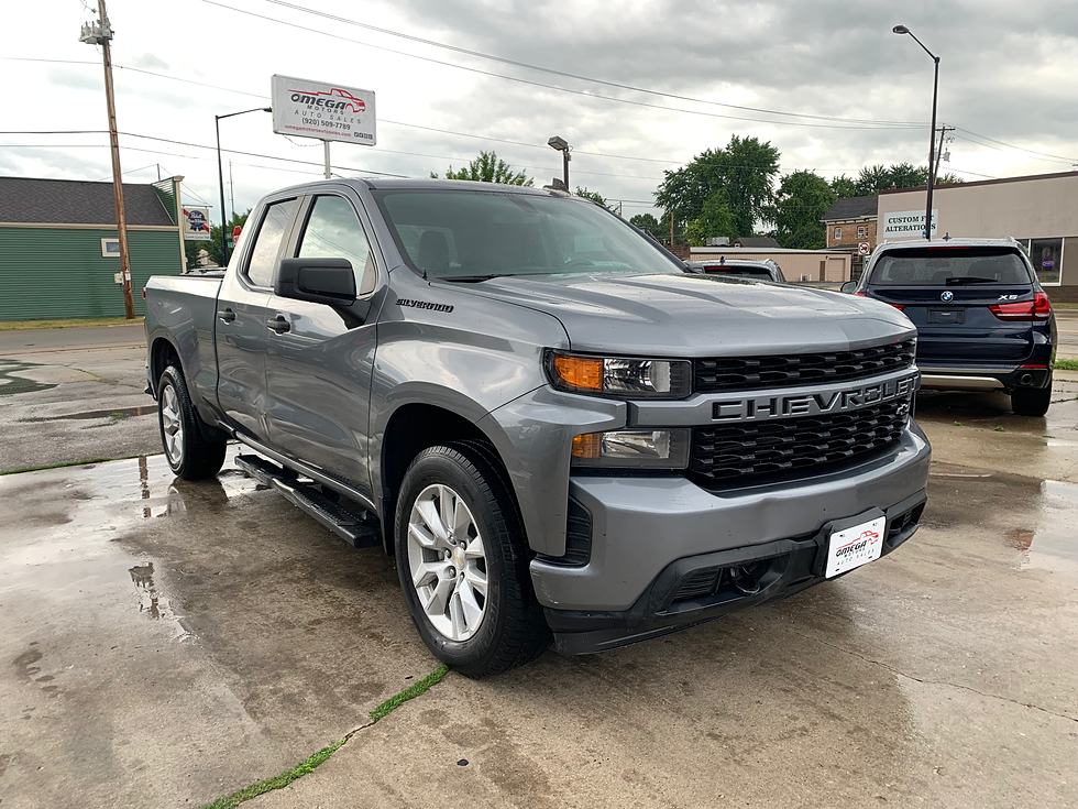 2020 CHEVROLET SILVERADO 1500 DOUBLE CAB CUSTOM PICKUP 4D 6 1/2FT