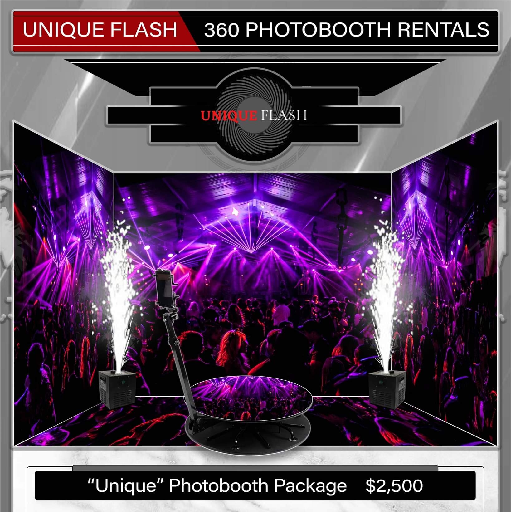 "Unique" Photobooth Package