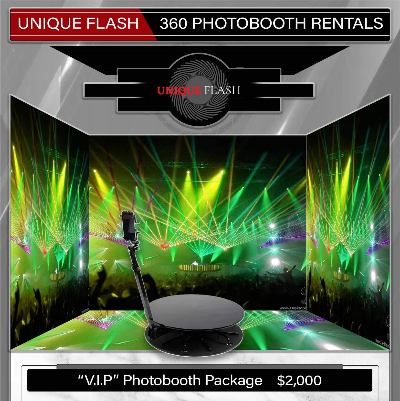 "V.I.P" Photobooth Package
