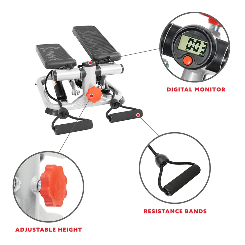 Thumbnail: Total Body Step Machine Exercise Stepper
