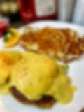 Crab Cake with Hollandaise Sauce