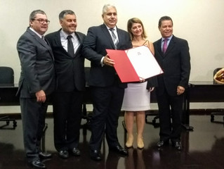 Promotor de Justiça Fernando Akaoui recebe título de cidadão vicentino