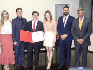Paulo Mendes, do Grupo Mendes, é condecorado cidadão vicentino