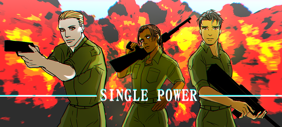 single power-no sunglasses