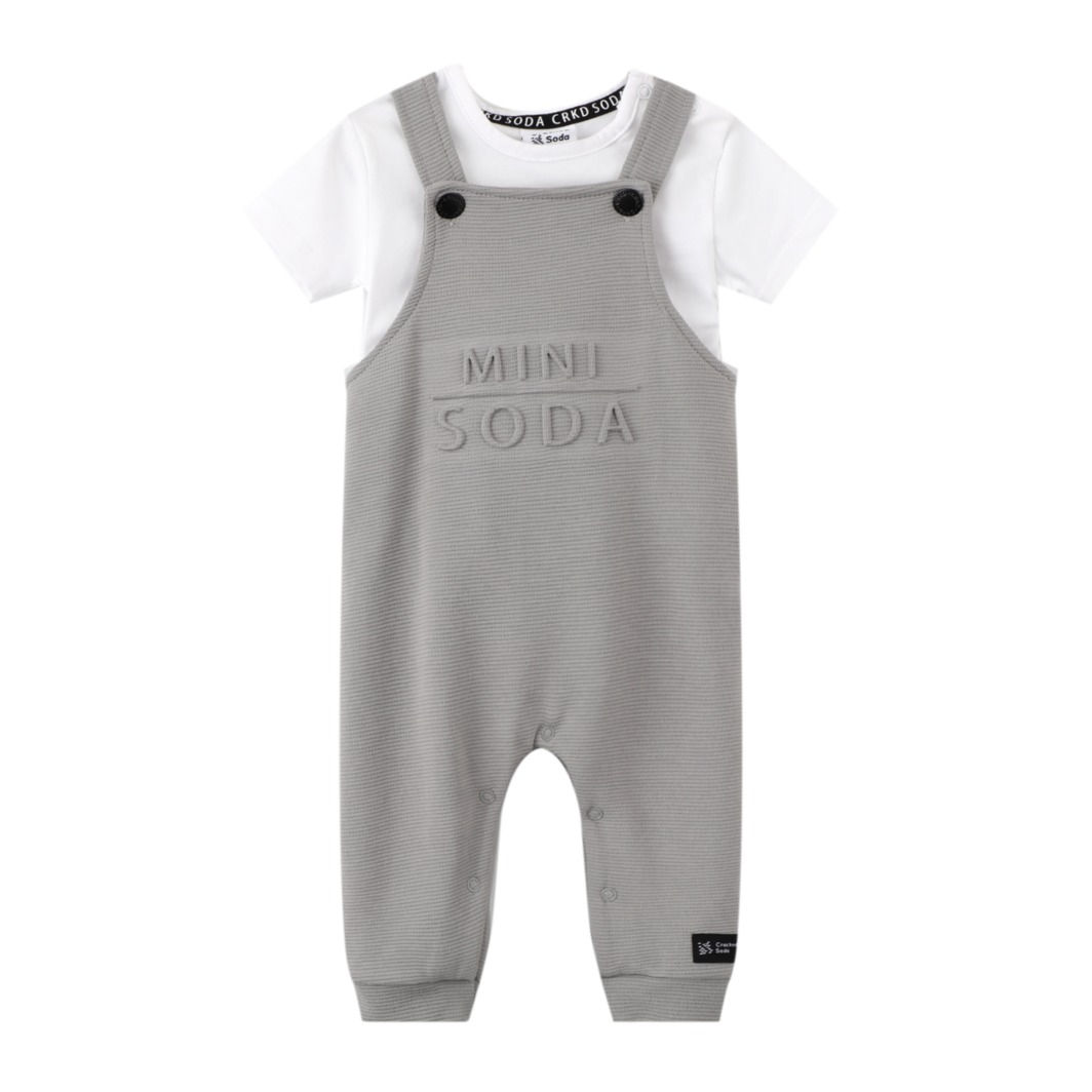 Lucus Overall Set Grey
