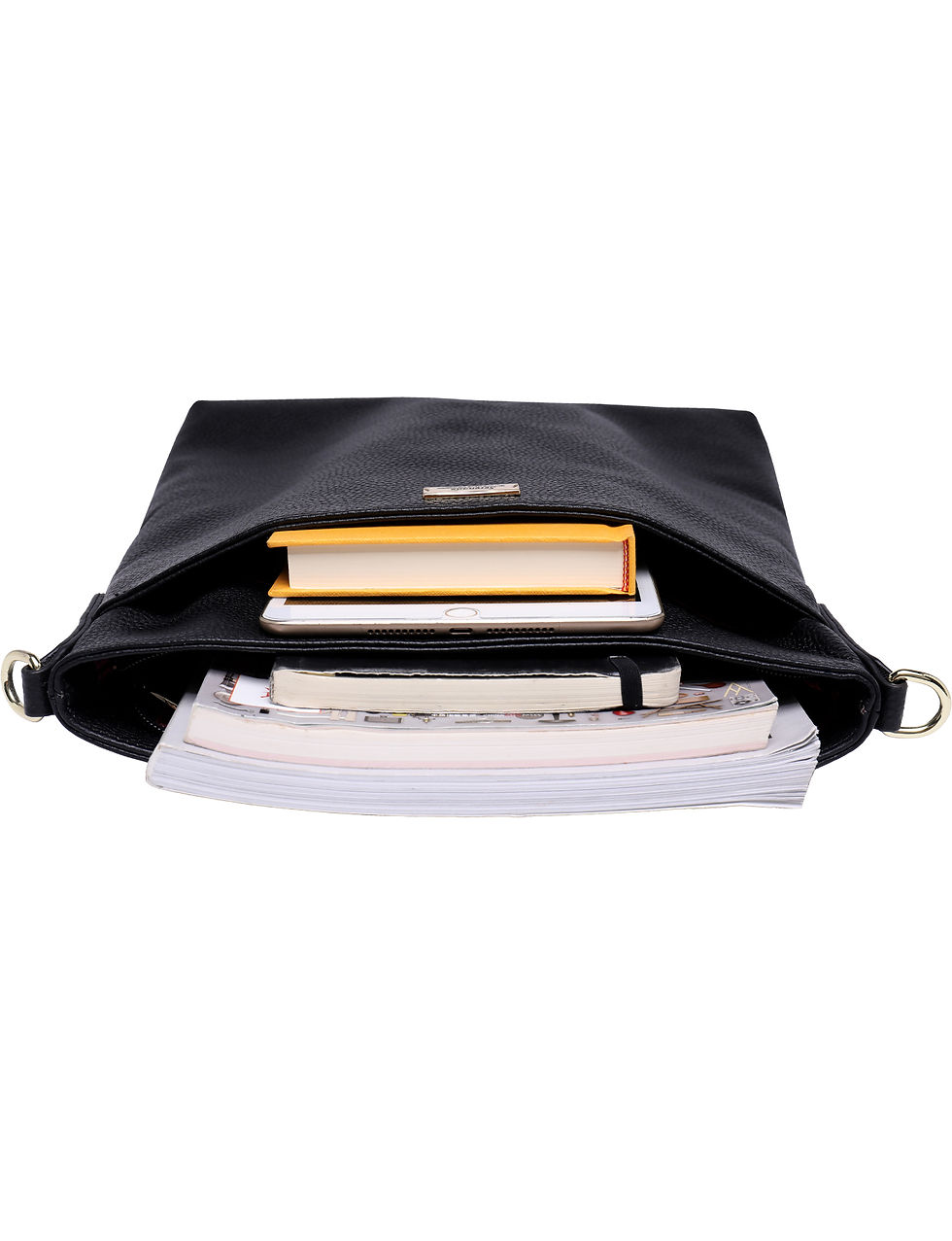 Thumbnail: Callie Leather Xbody bag Blk