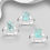 Thumbnail: Aquamarine Handmade Sterling Silver ring