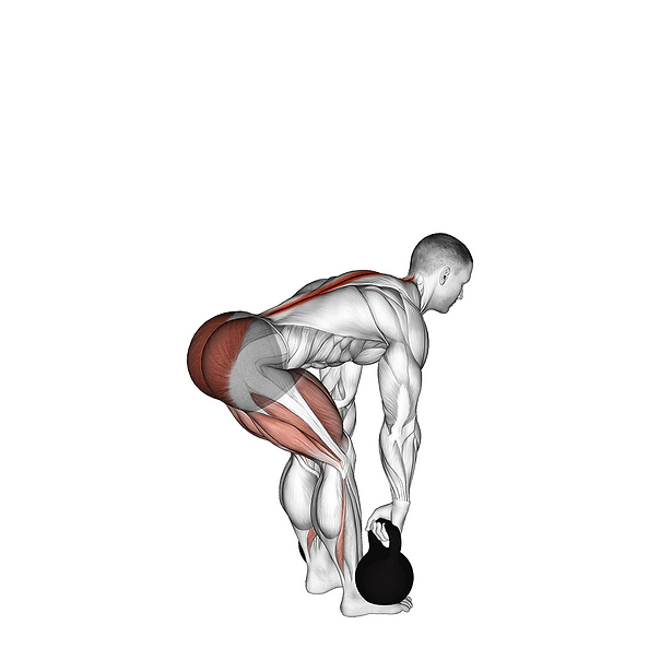 kettlebell romanian deadlift