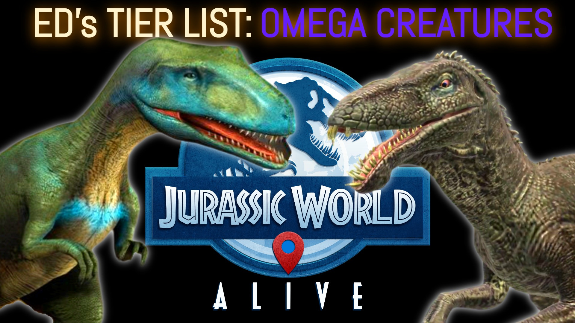 The Omega Tier List- Jurassic World Alive, image size:1920x1080