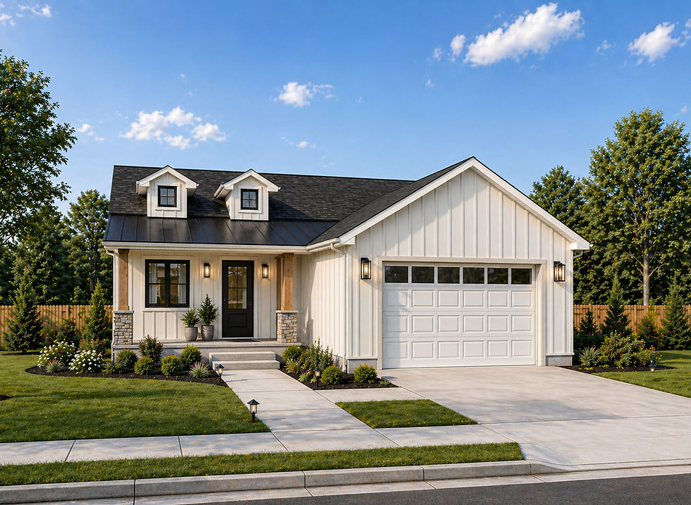 Thumbnail: Hempstead 3/2 - 1680SF - Modern Farmhouse