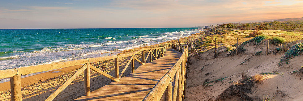 Picture of the town of Guardamar del Segura, Spain