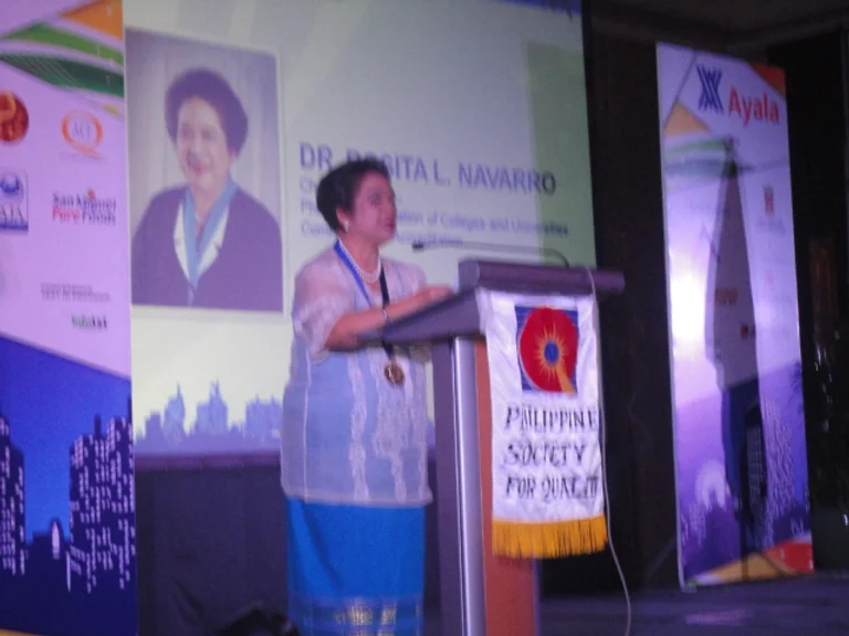 Dr. Rosita L. Navarro Juran Awardee